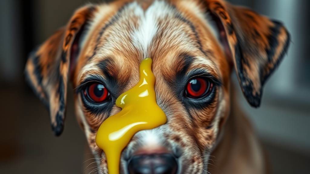 눈곱이 심할 때, 병원 방문이 필요한 시점 (realistic 스타일)