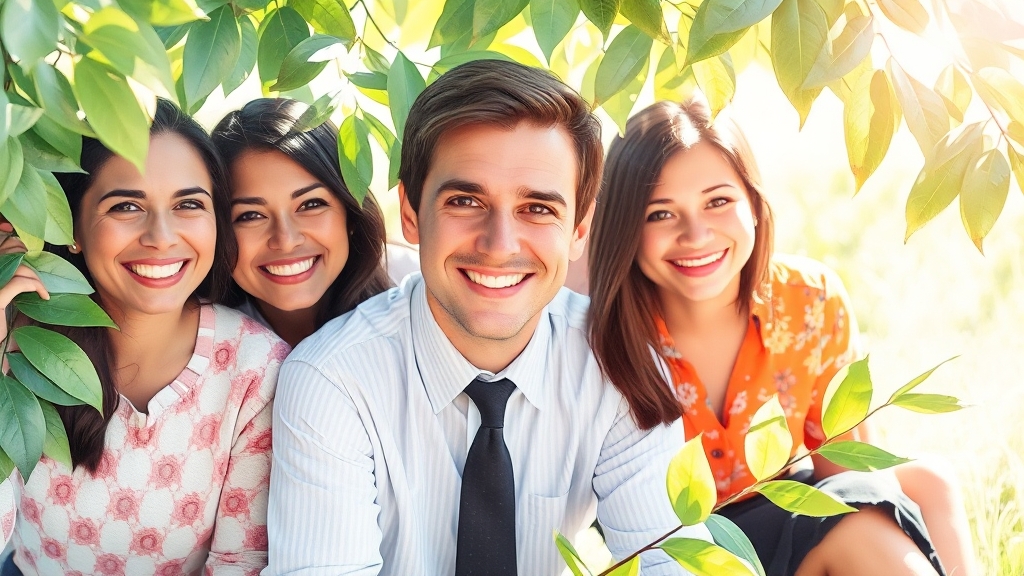 잇몸 건강, 왜 중요할까? (watercolor 스타일)