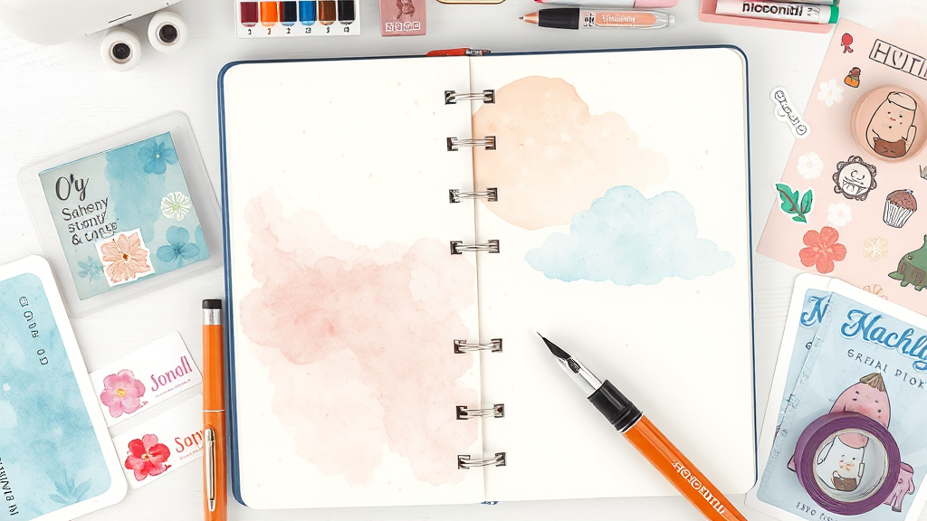 호보니치 다이어리 종류 & 활용 팁 (watercolor 스타일)