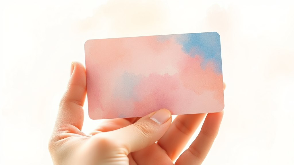 언제, 어떻게 받을 수 있나요? (watercolor 스타일)