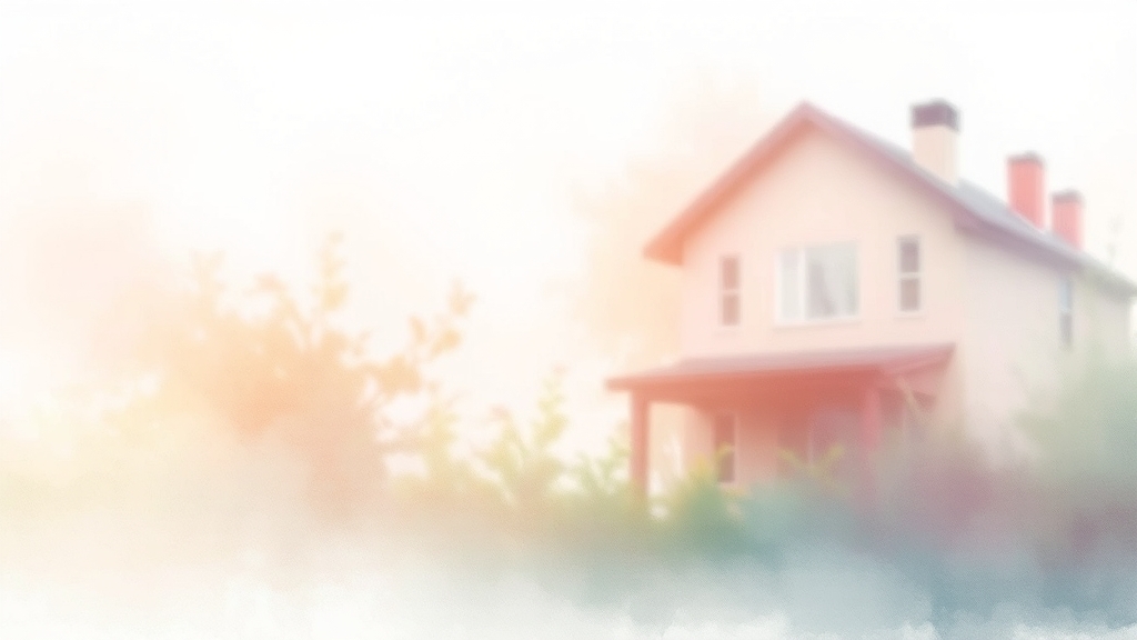 향후 부동산 시장 전망 (watercolor 스타일)