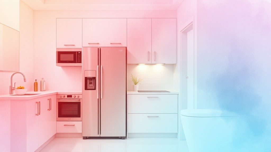 완벽한 주방 & 욕실 (watercolor 스타일)