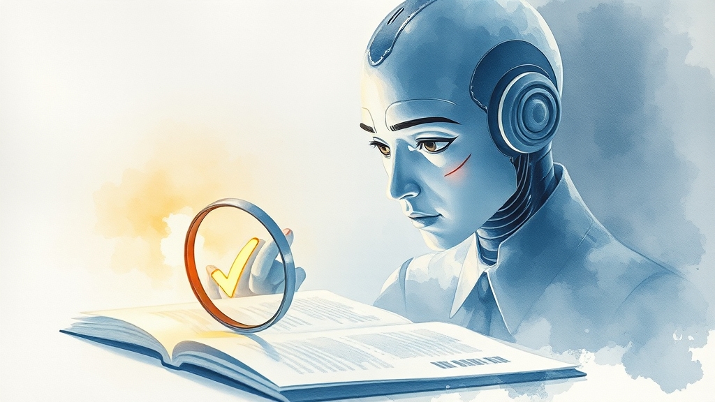 클로드 AI 활용 시 주의사항 (watercolor 스타일)