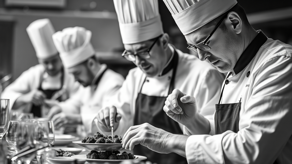 백수저 셰프 집중 분석 (realistic 스타일)