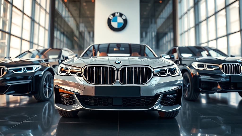 BMW 차량 라인업 및 특징 (realistic 스타일)