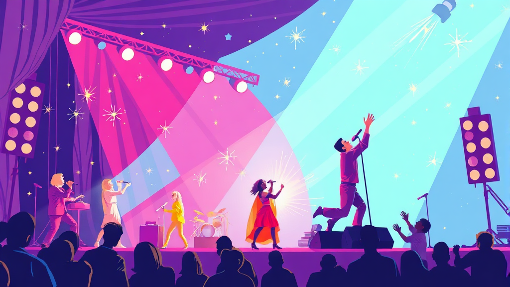 주요 참가자, 누가 뜰까? (illustration 스타일)