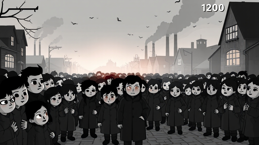 쉰들러 리스트 개요 (cartoon 스타일)