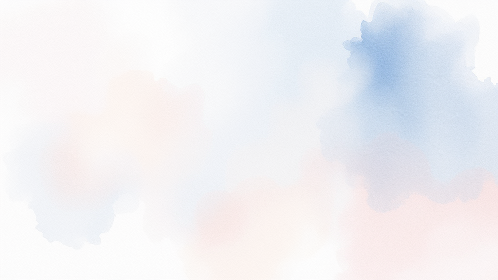 AI 에이전트와 MCP의 미래 (watercolor 스타일)