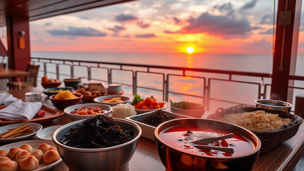 특별한 아침 식사 경험 (realistic 스타일)