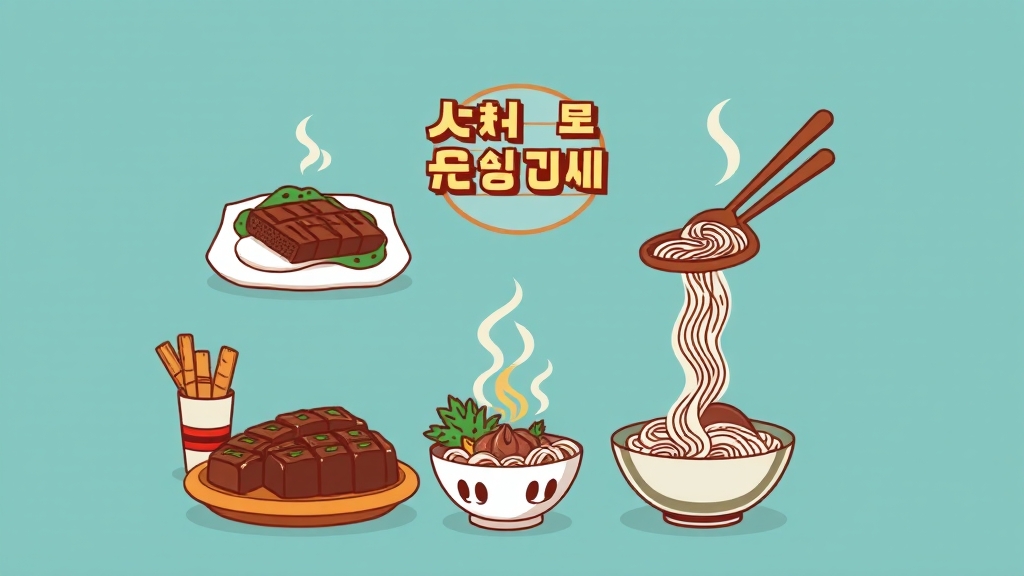 메뉴 및 가격 비교 (cartoon 스타일)