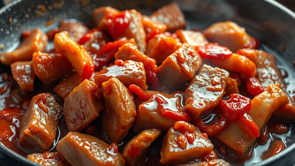 맛의 핵심 비법 (realistic 스타일)