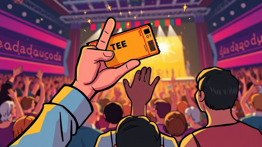 취켓팅, 무엇일까요? (cartoon 스타일)