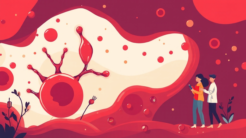 알부민 정상 수치 및 관리법 (illustration 스타일)