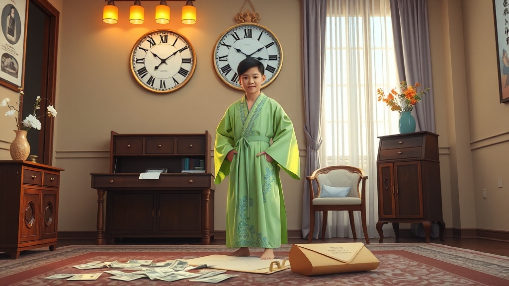 추천 선물 4: 미래를 위한 씨앗, 용돈 (illustration 스타일)