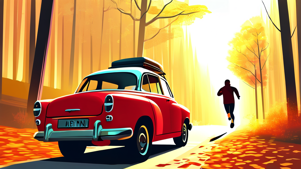 사고 대차 렌트, 왜 필요할까요? (illustration 스타일)