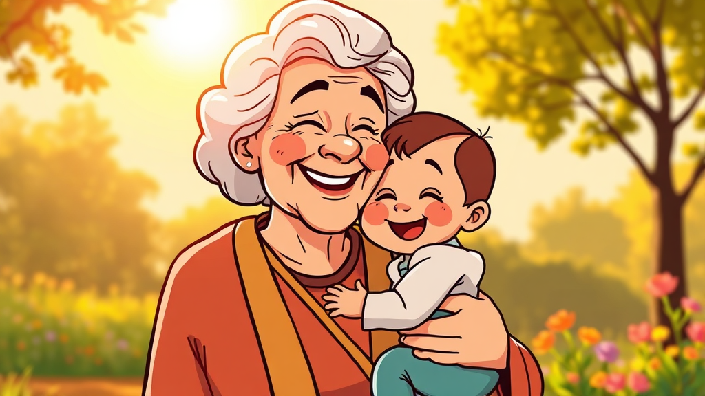 조부모 돌봄수당이란? (cartoon 스타일)