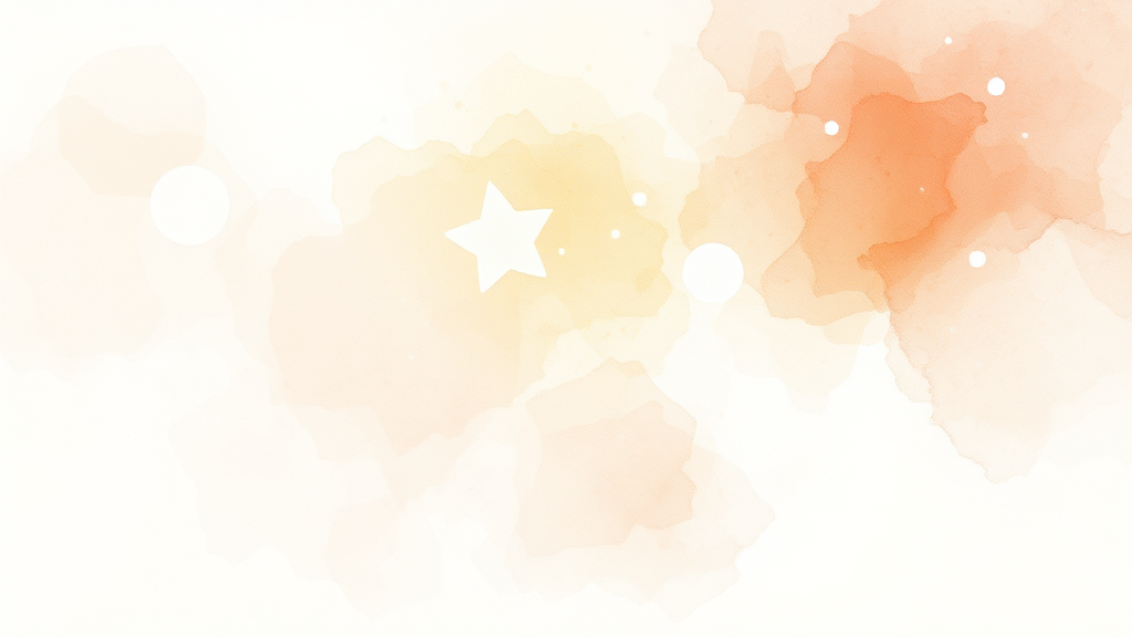 자기계발 및 커리어 활용 팁 (watercolor 스타일)