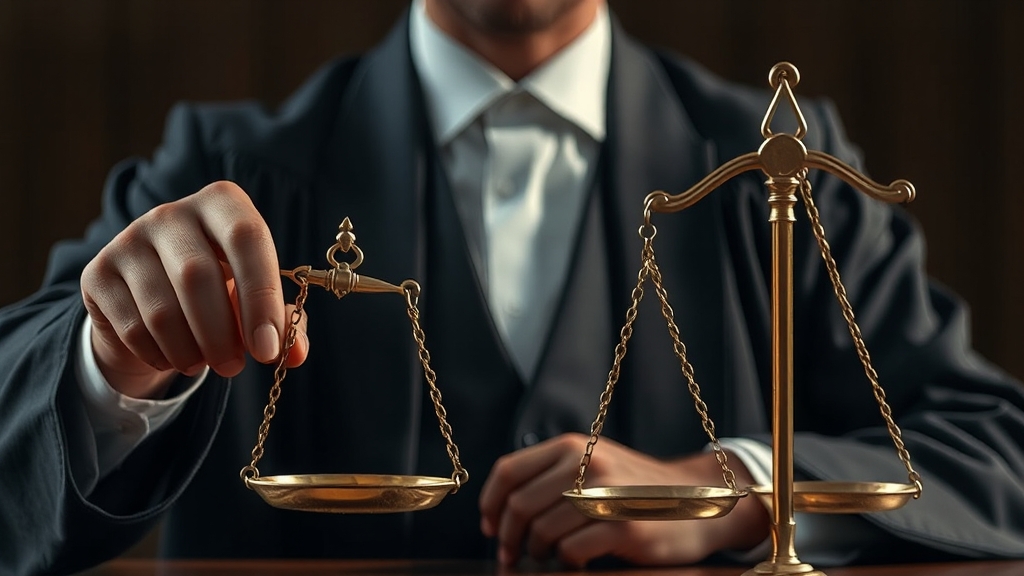 검찰 수사 및 기소 과정 (realistic 스타일)