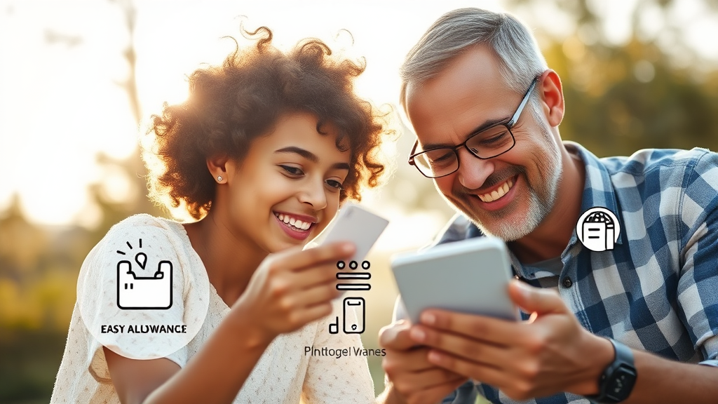 자녀장려금, 어떻게 신청하고 받을 수 있나요? (realistic 스타일)