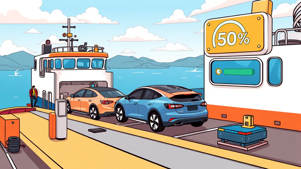 차량 선적, 전기차도 가능할까? 상세 가이드 (cartoon 스타일)