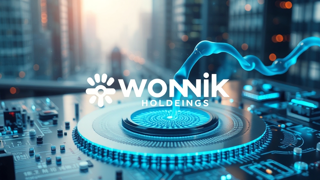 원익홀딩스, 어떤 회사인가? (realistic 스타일)