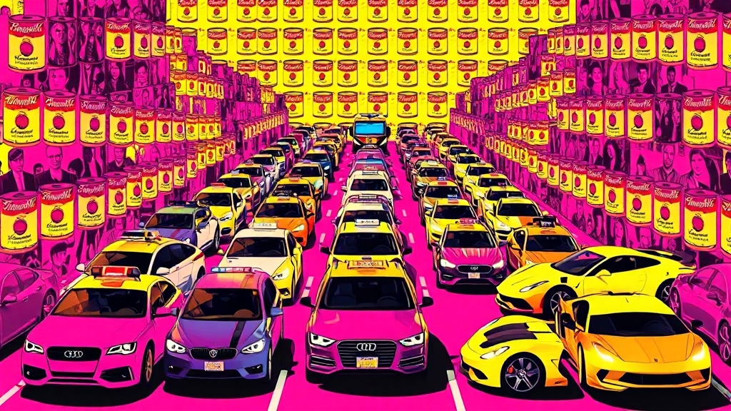 긴급 상황? 임시 면허증 활용 (popart 스타일)