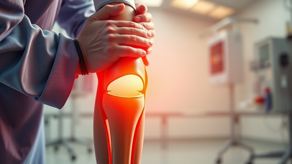 2026년 무릎 인공관절 수술 지원금 신청 절차 (realistic 스타일)