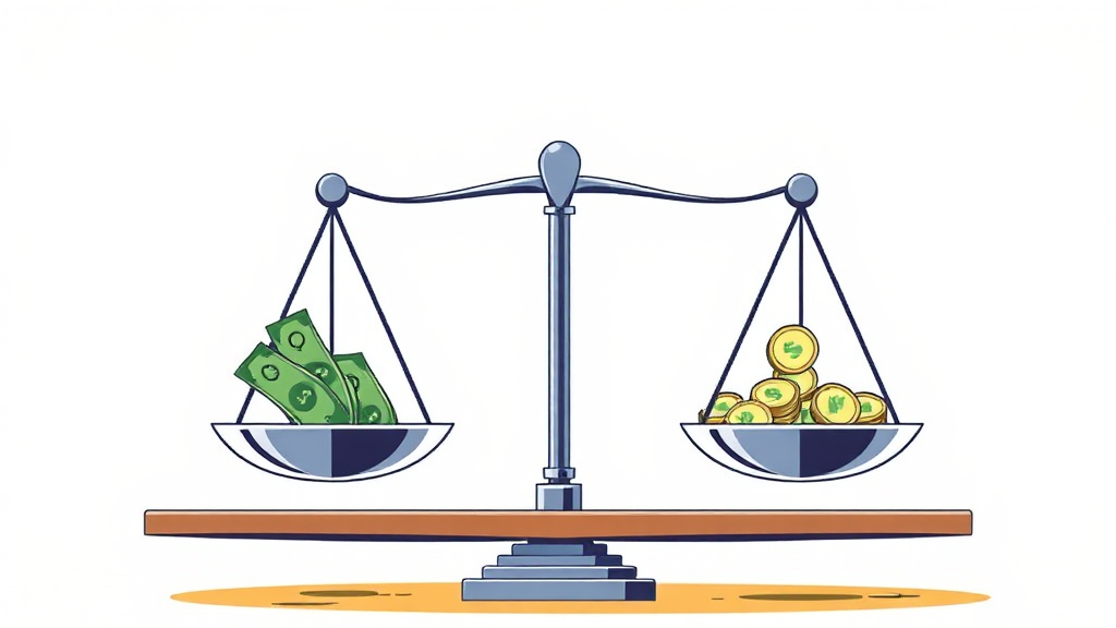 서비스 정의와 특징 (illustration 스타일)