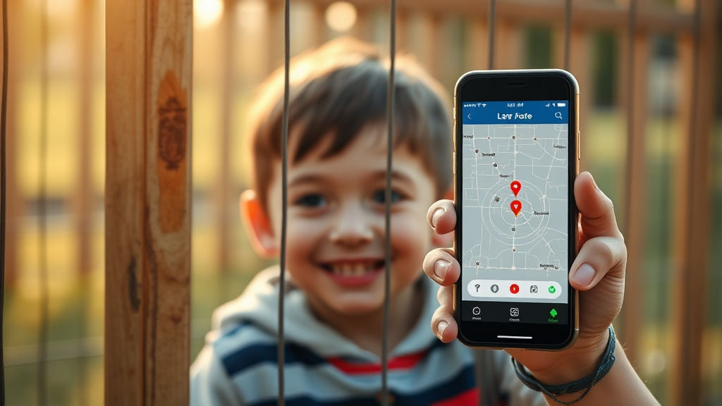 위치추적 앱, 왜 필요할까? (realistic 스타일)