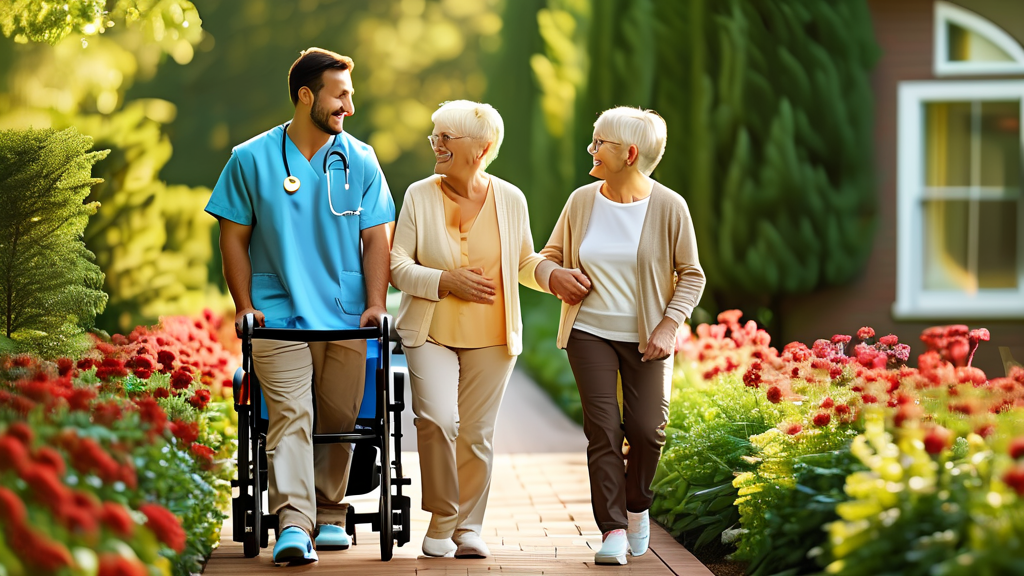 간병인 보험, 이것만은 꼭 확인하세요! (realistic 스타일)