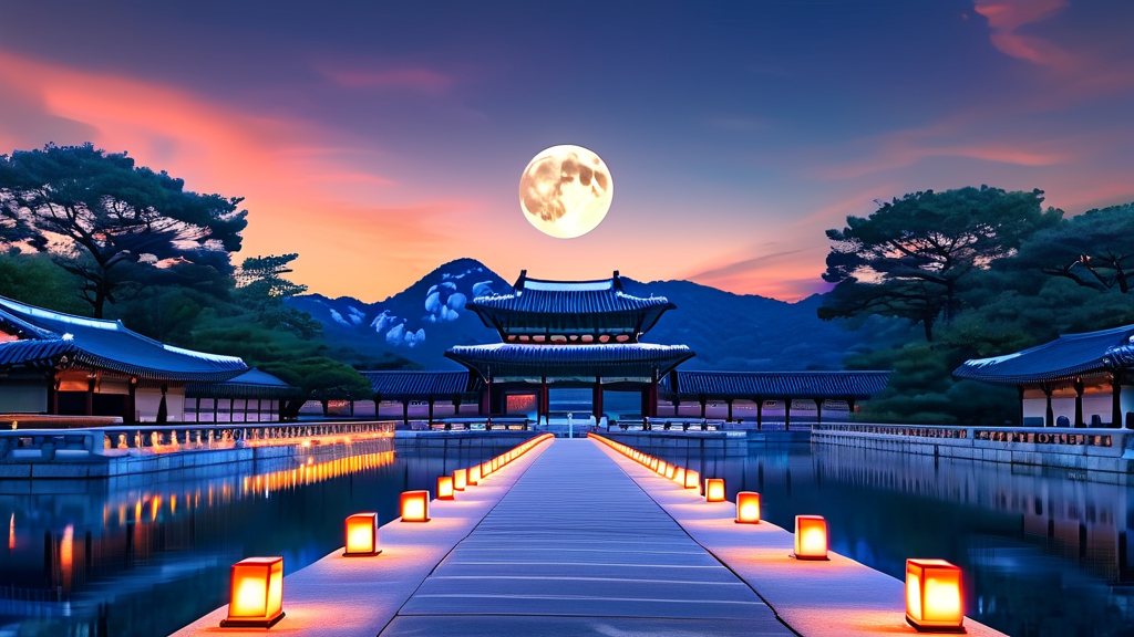 창덕궁 달빛기행: 기본 정보와 행사 개요 (realistic 스타일)