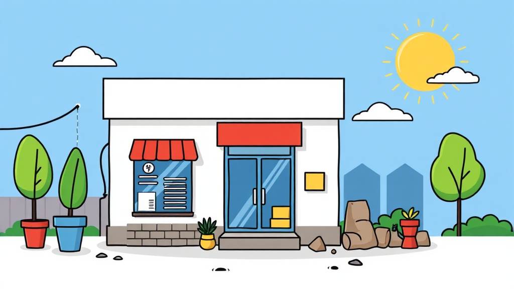 폐업 전 꼭 알아야 할 조건과 지원 (cartoon 스타일)