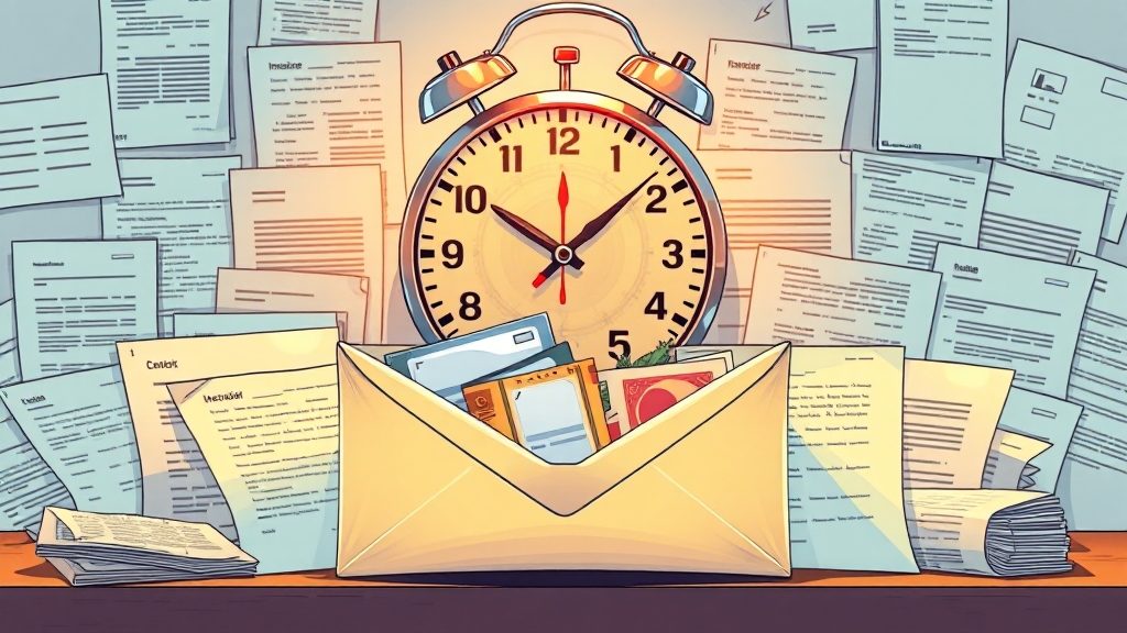 환급 신청 시, 이것만은 꼭! (illustration 스타일)