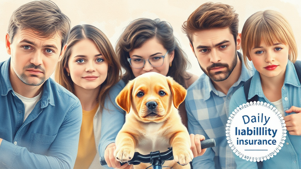 일상생활배상책임보험이란? (watercolor 스타일)