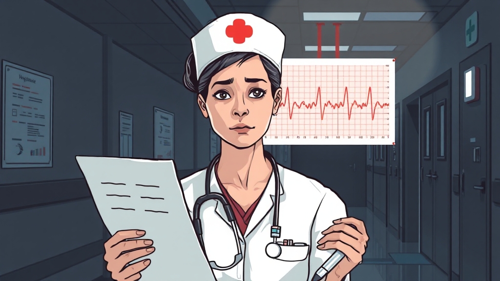 조용한 퇴사의 현상과 문제점 (illustration 스타일)