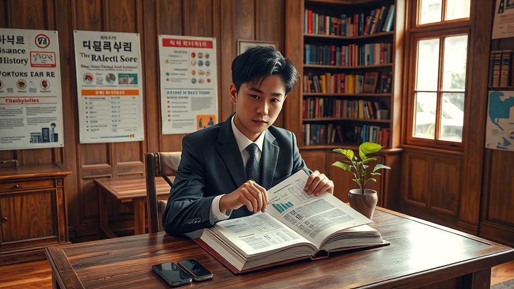 신용 점수, 어떻게 올릴까? (realistic 스타일) (재시도)