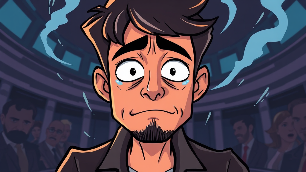 어도어-하이브 분쟁, 왜 다니엘 소송까지? (cartoon 스타일)