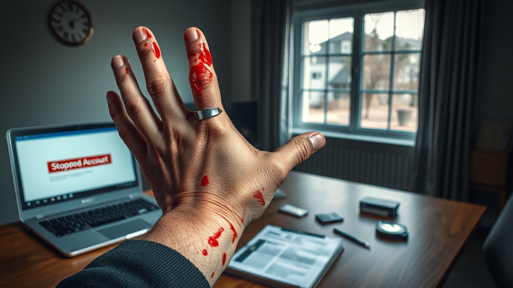 피해 발생 시, 즉시 대처하세요! (realistic 스타일)