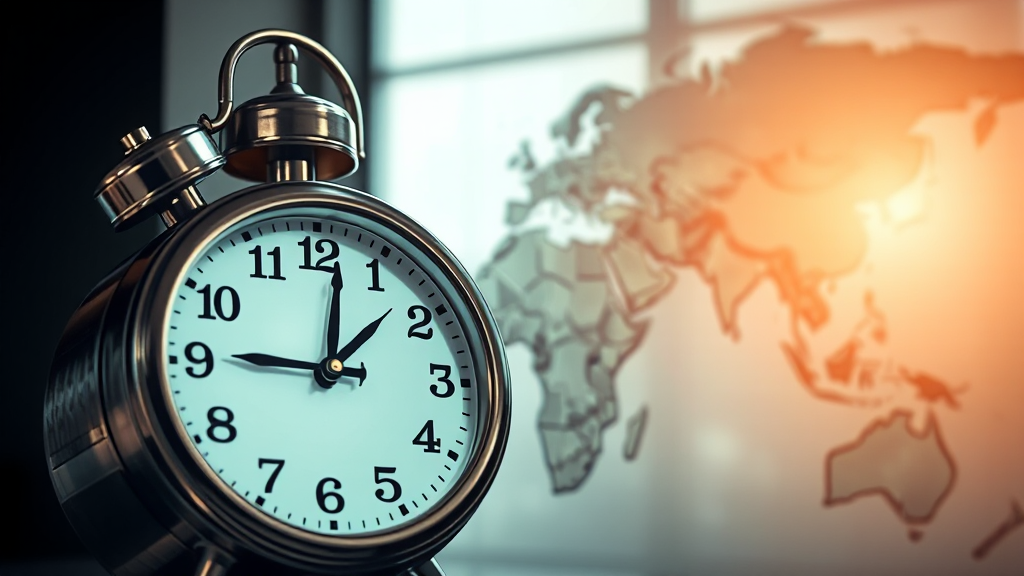 글로벌 경제 및 시장 동향 (realistic 스타일)