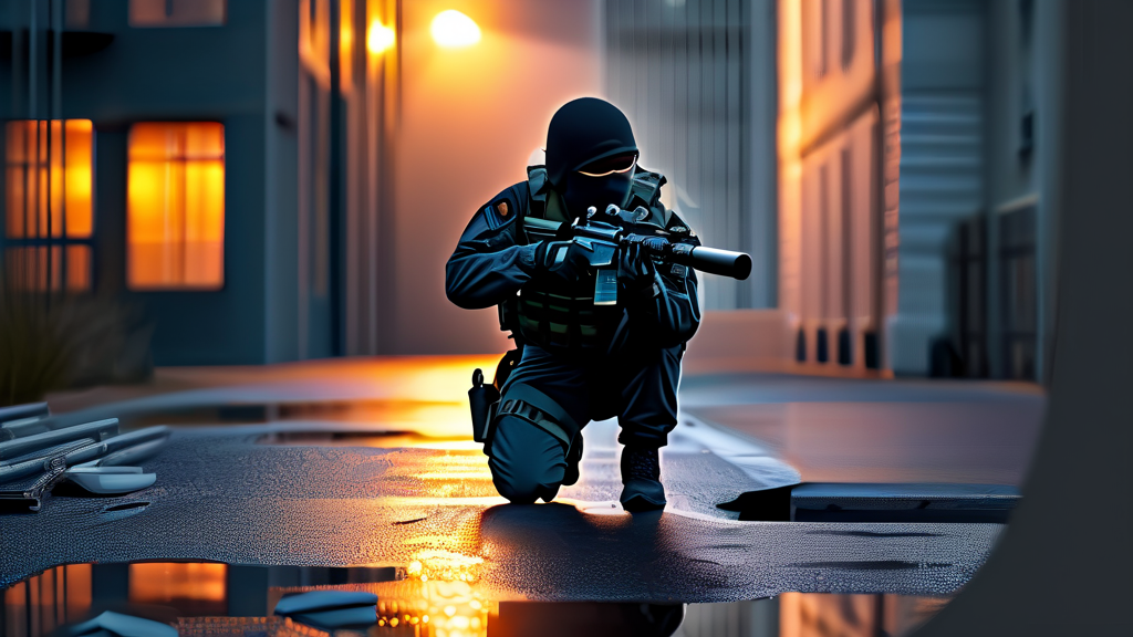 위험 인물 제거: 모사드의 특화된 비밀 작전 (realistic 스타일)