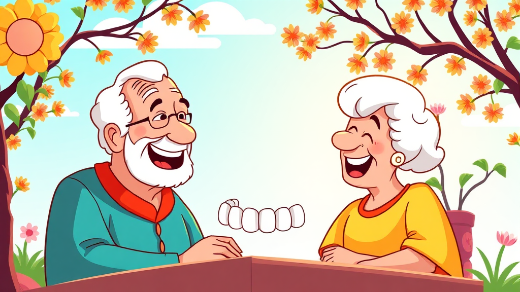 틀니 지원 내용 상세 분석 (cartoon 스타일)