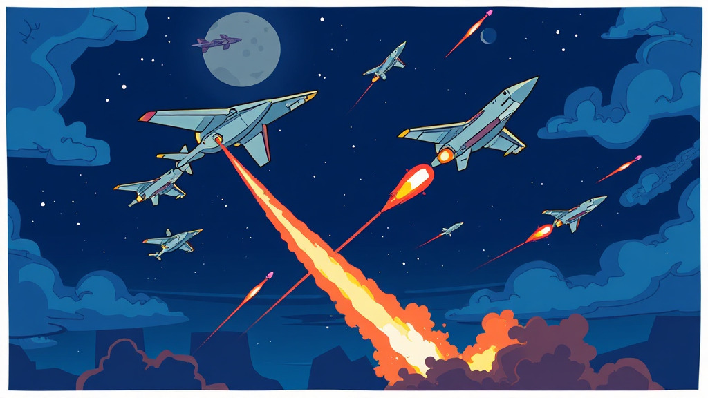 방산주 투자 시 유의사항 (cartoon 스타일)