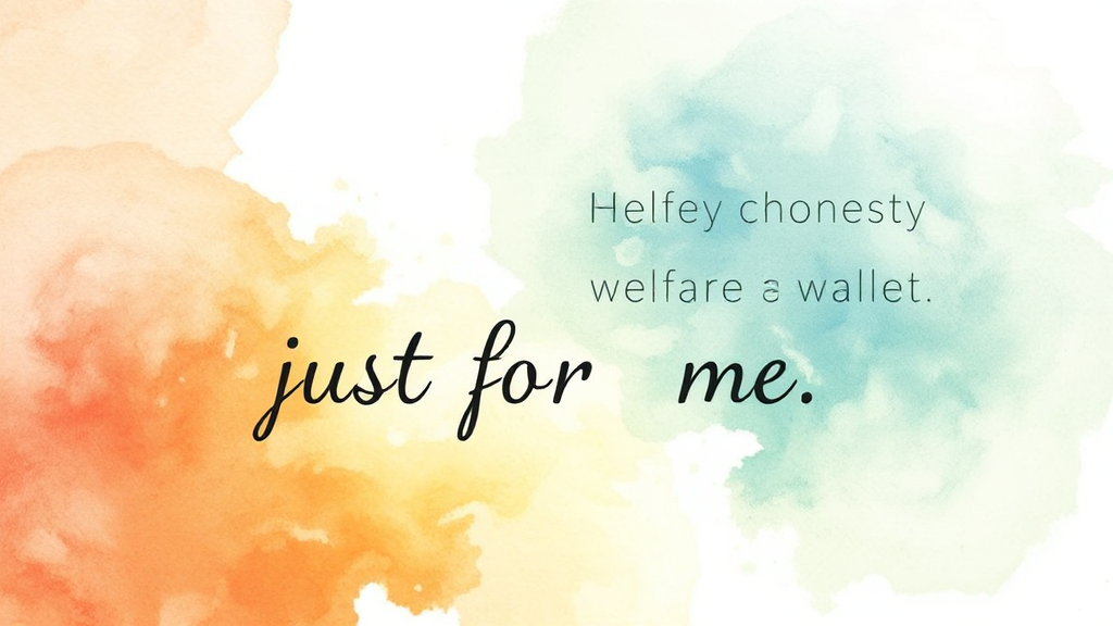 맞춤형 복지 혜택, 복지 멤버십 활용법 (watercolor 스타일)