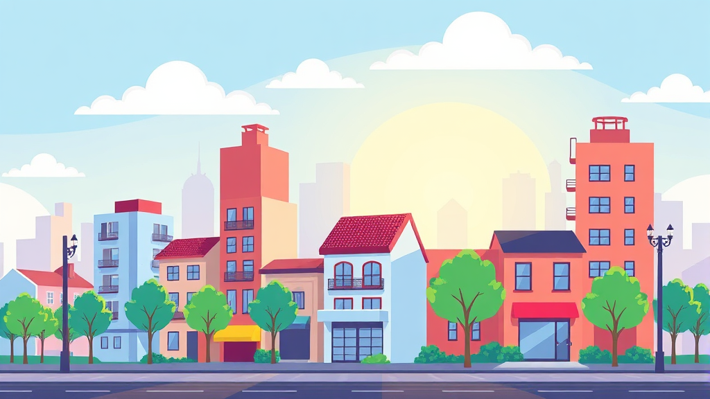 2026년 주거 정책 변화와 전망 (cartoon 스타일)