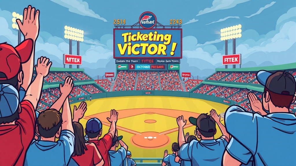 티켓 예매, 성공 전략은? (cartoon 스타일)