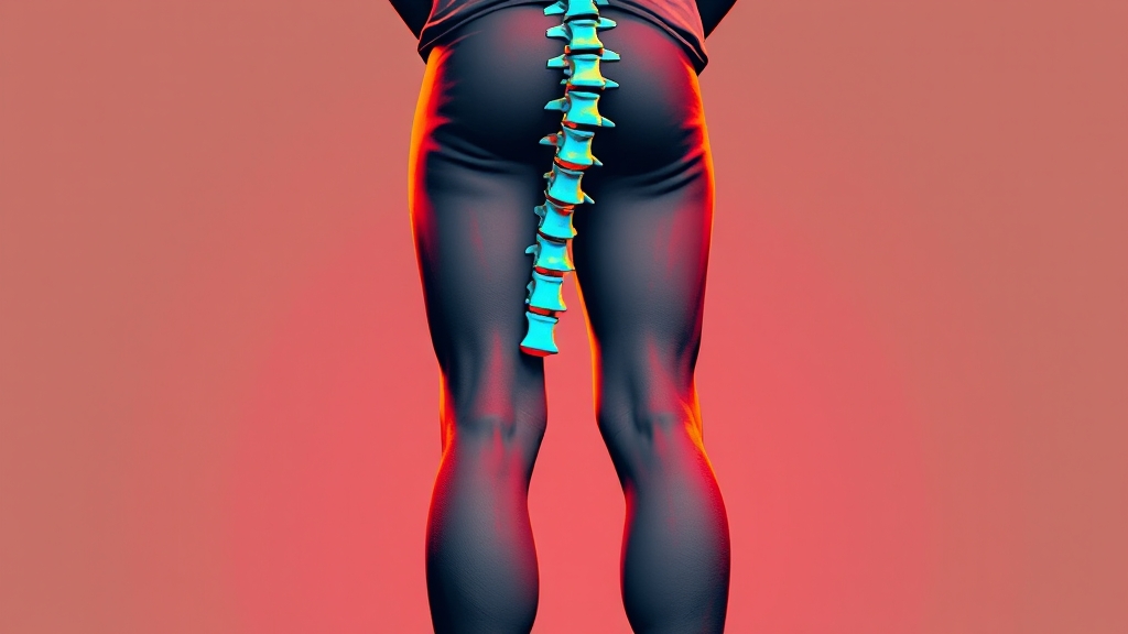 척추전방전위증, 무엇일까요? (popart 스타일)