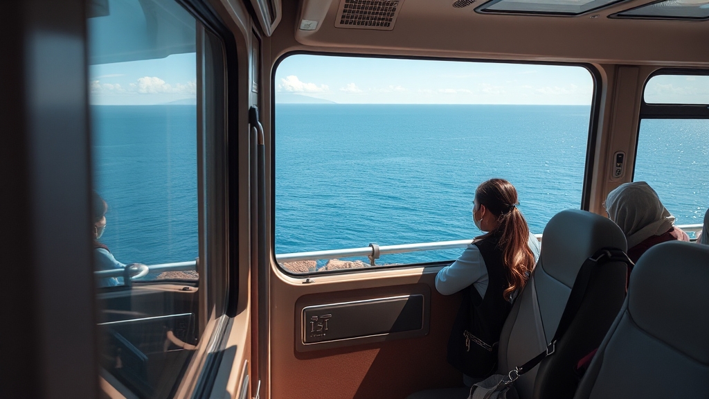 렌터카 없이 제주 여행, 가능할까? (realistic 스타일)