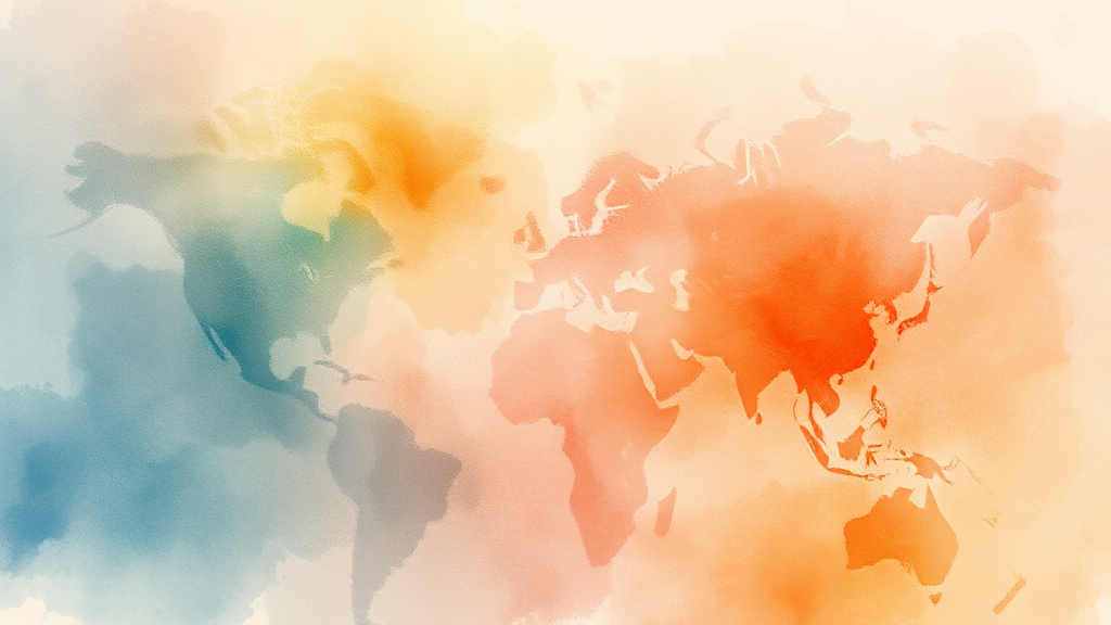 기름값 변동, 무엇이 영향을 미칠까? (watercolor 스타일)