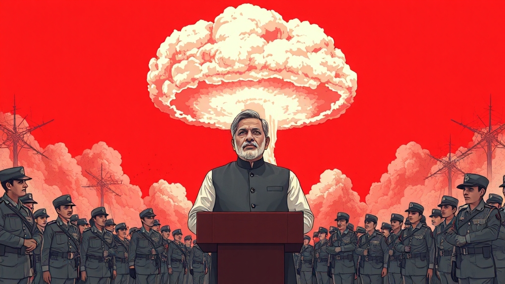 양국 정부의 공식 입장 (illustration 스타일)