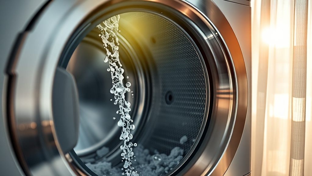 세탁조 클리너 사용법 & 효과 (realistic 스타일)